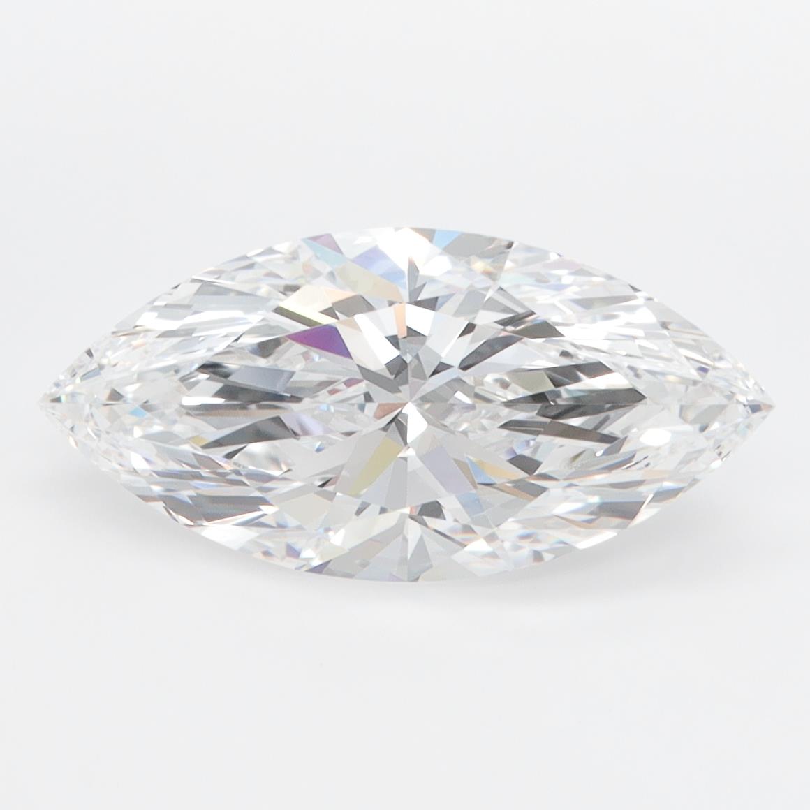 2.66ct Marquise D FL Lab-Grown Diamond