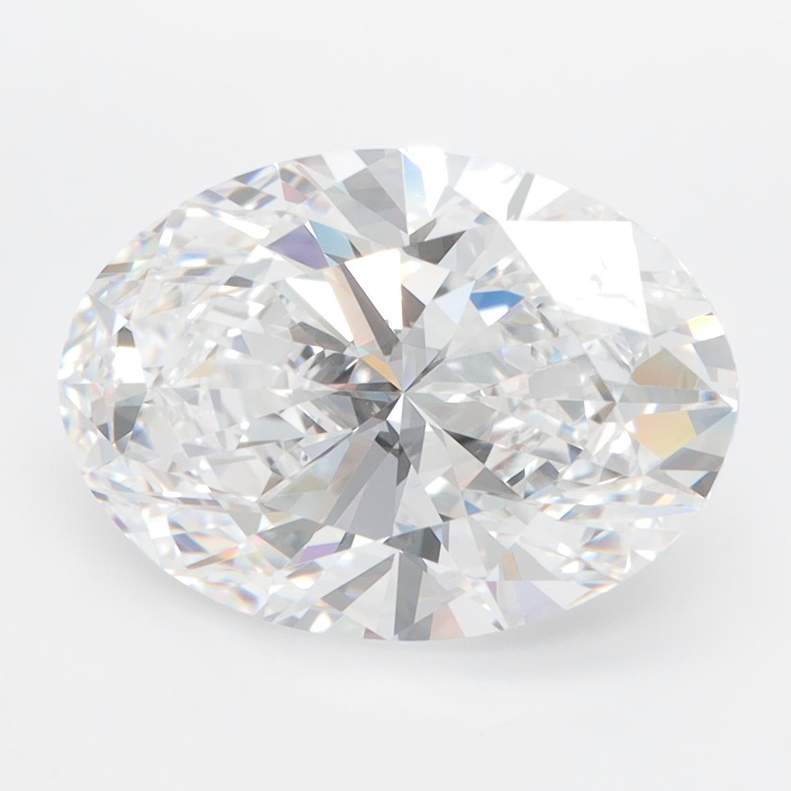 4.28ct Oval D FL Lab-Grown Diamond