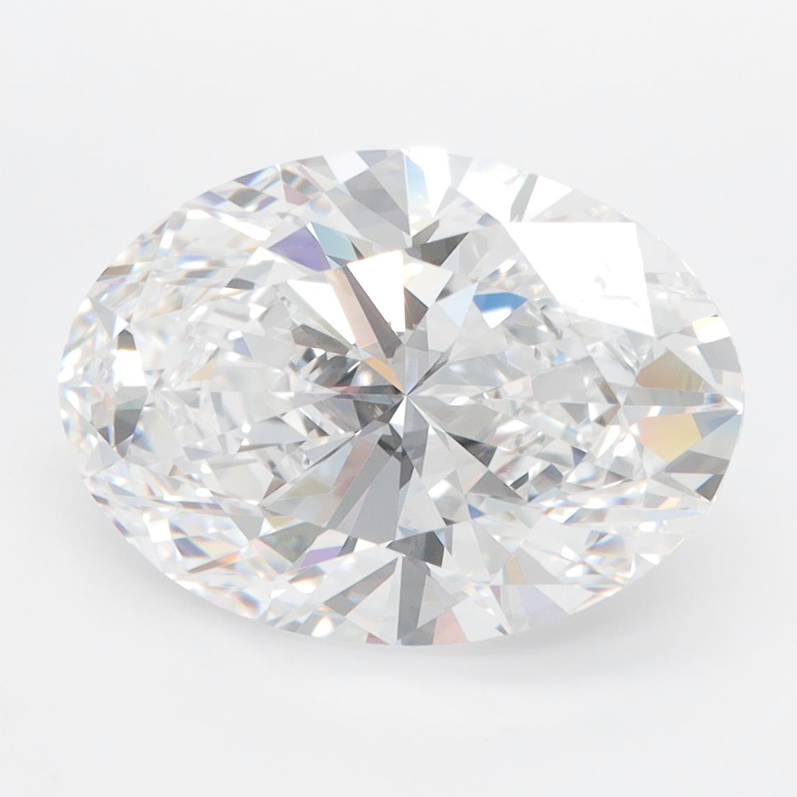 5.07ct Oval D FL Lab-Grown Diamond