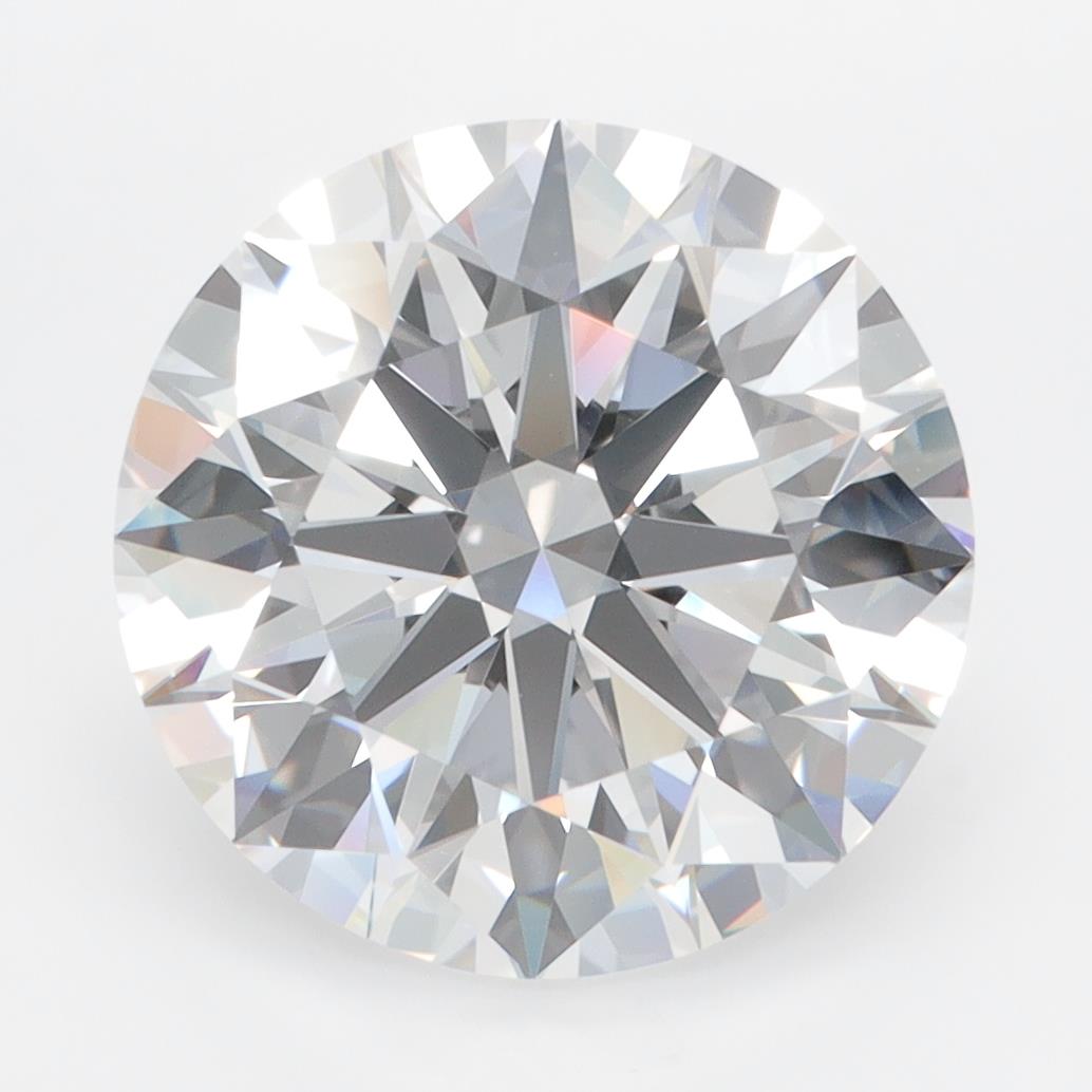 5.4ct Round D FL Lab-Grown Diamond