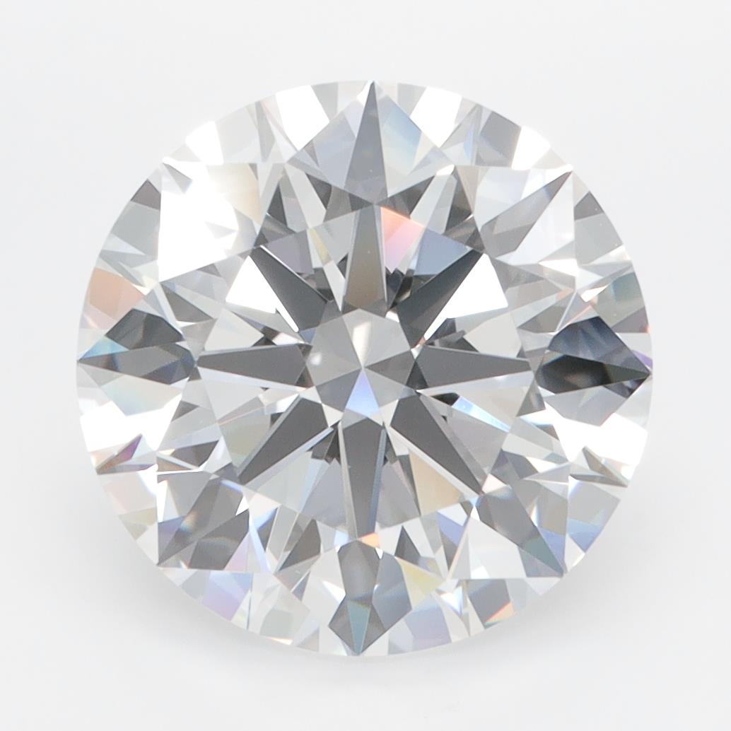 4.28ct Round D FL Lab-Grown Diamond