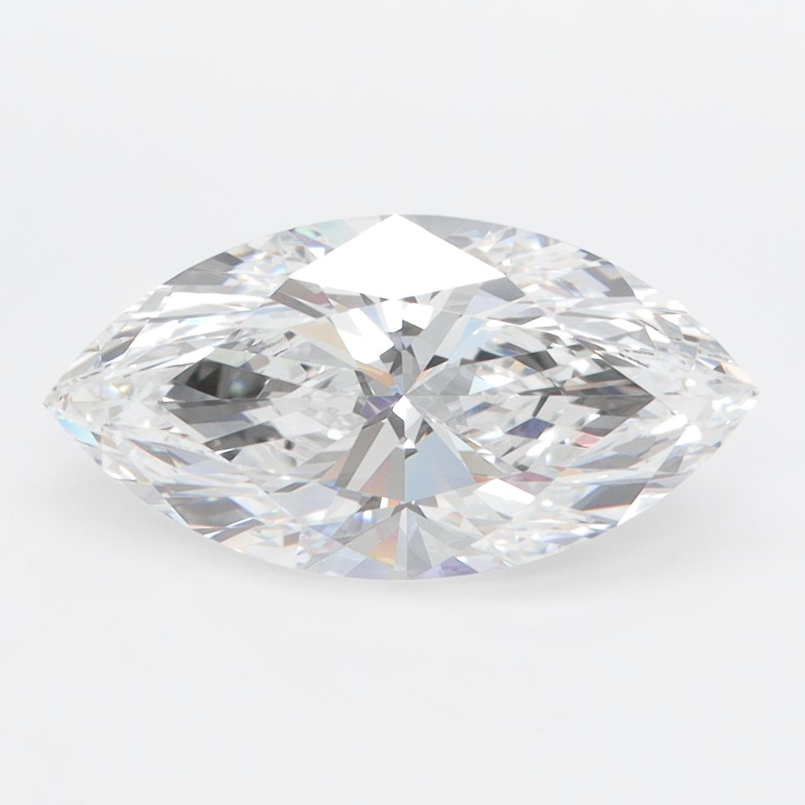 2.71ct Marquise D FL Lab-Grown Diamond