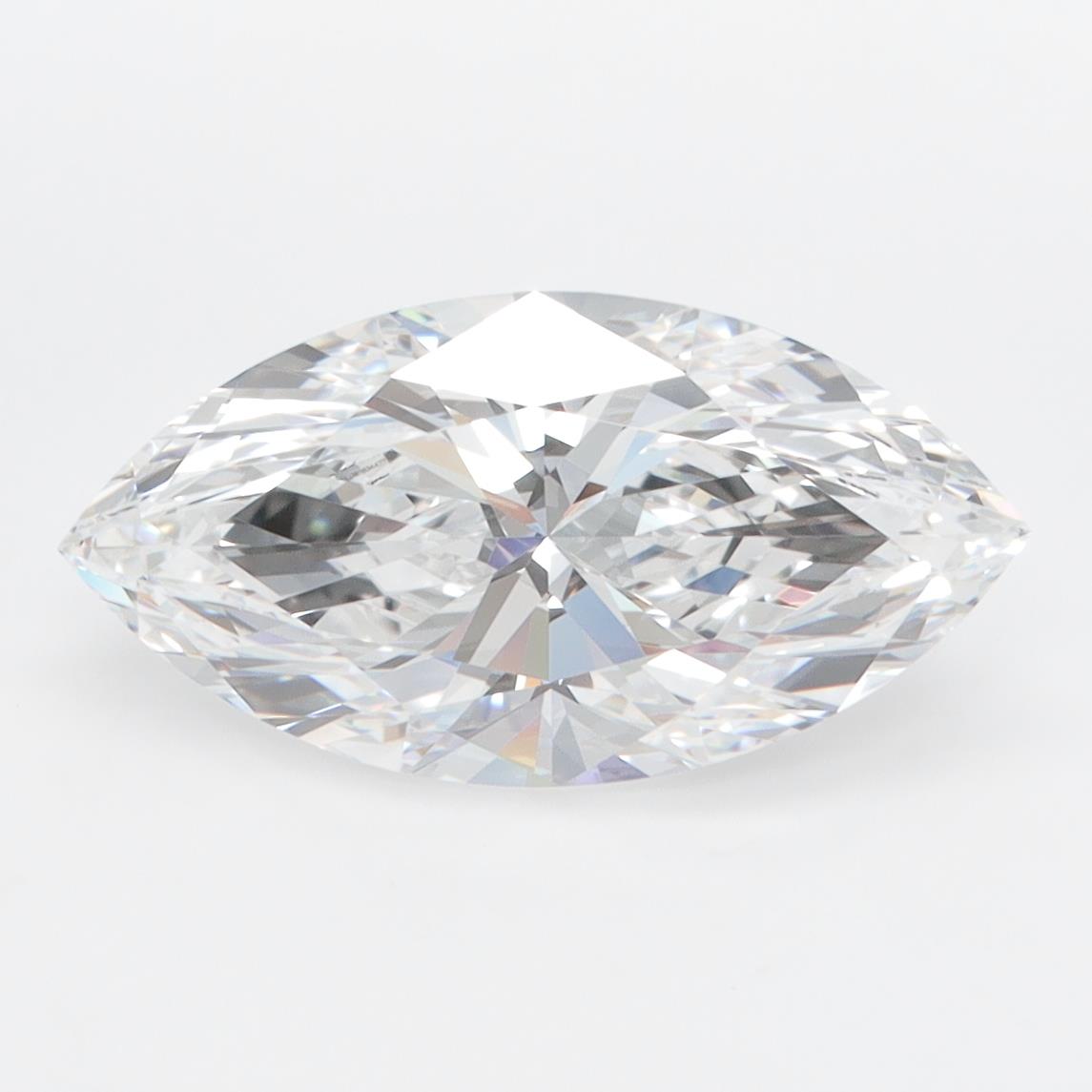 2.55ct Marquise D FL Lab-Grown Diamond