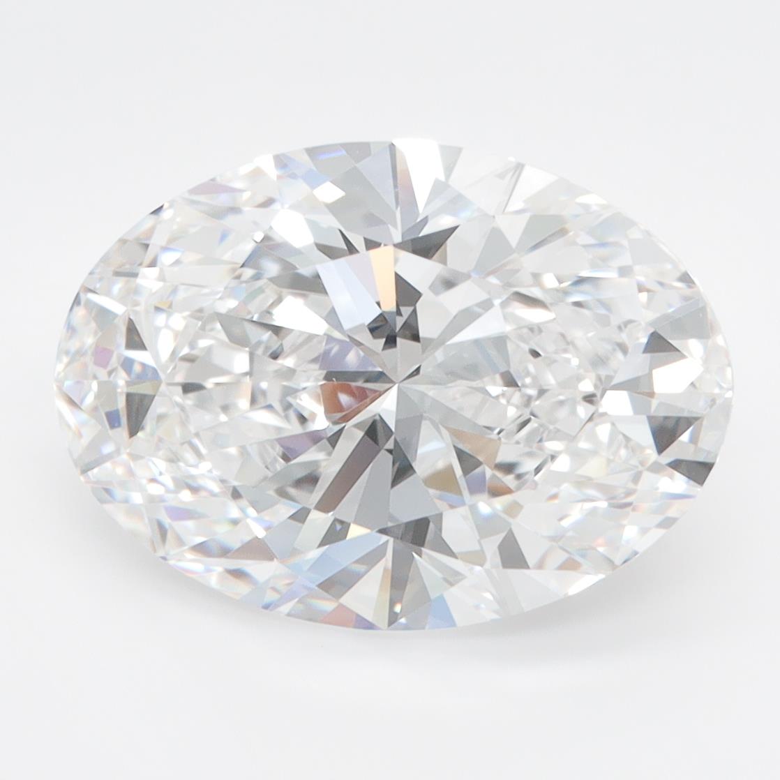 4.35ct Oval D FL Lab-Grown Diamond