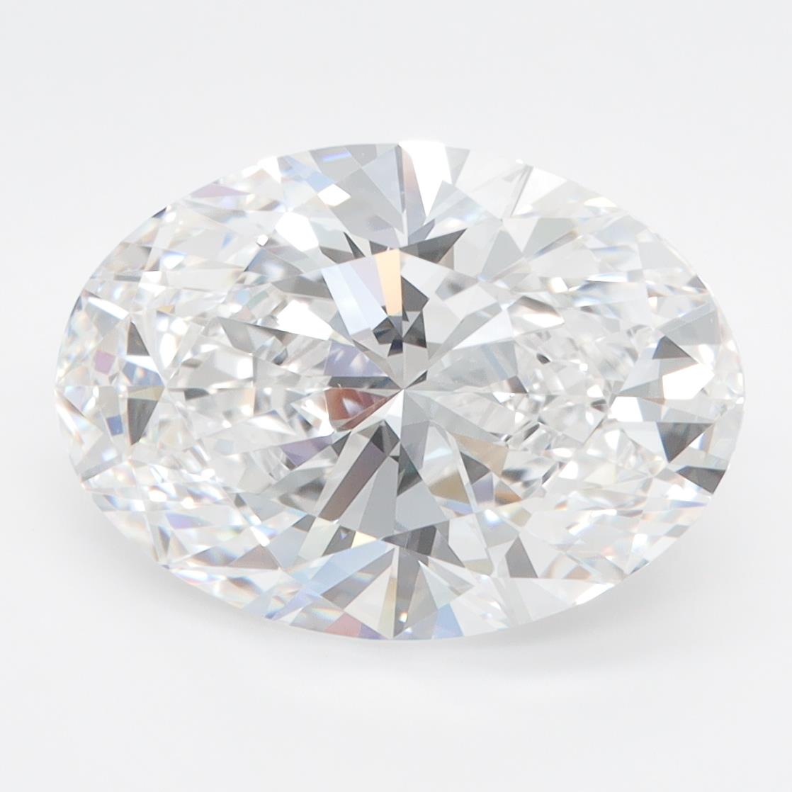 5.1ct Oval D FL Lab-Grown Diamond