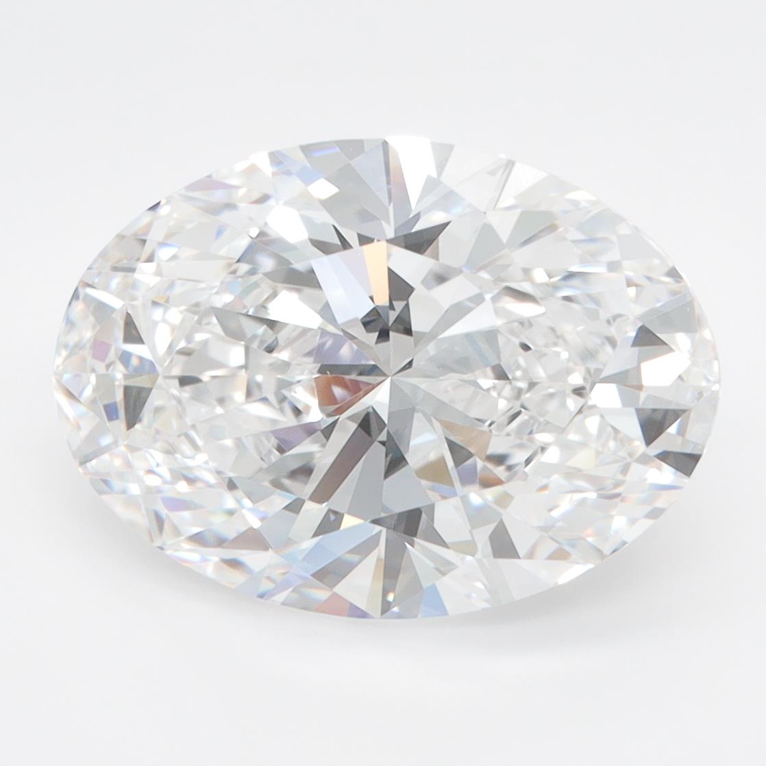 4.4ct Oval D FL Lab-Grown Diamond