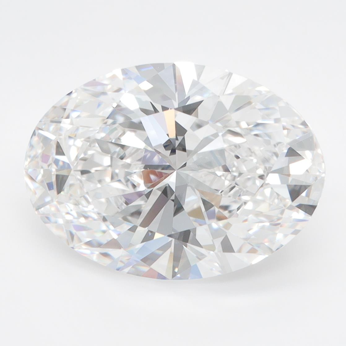 4ct Oval D VVS1 Lab-Grown Diamond