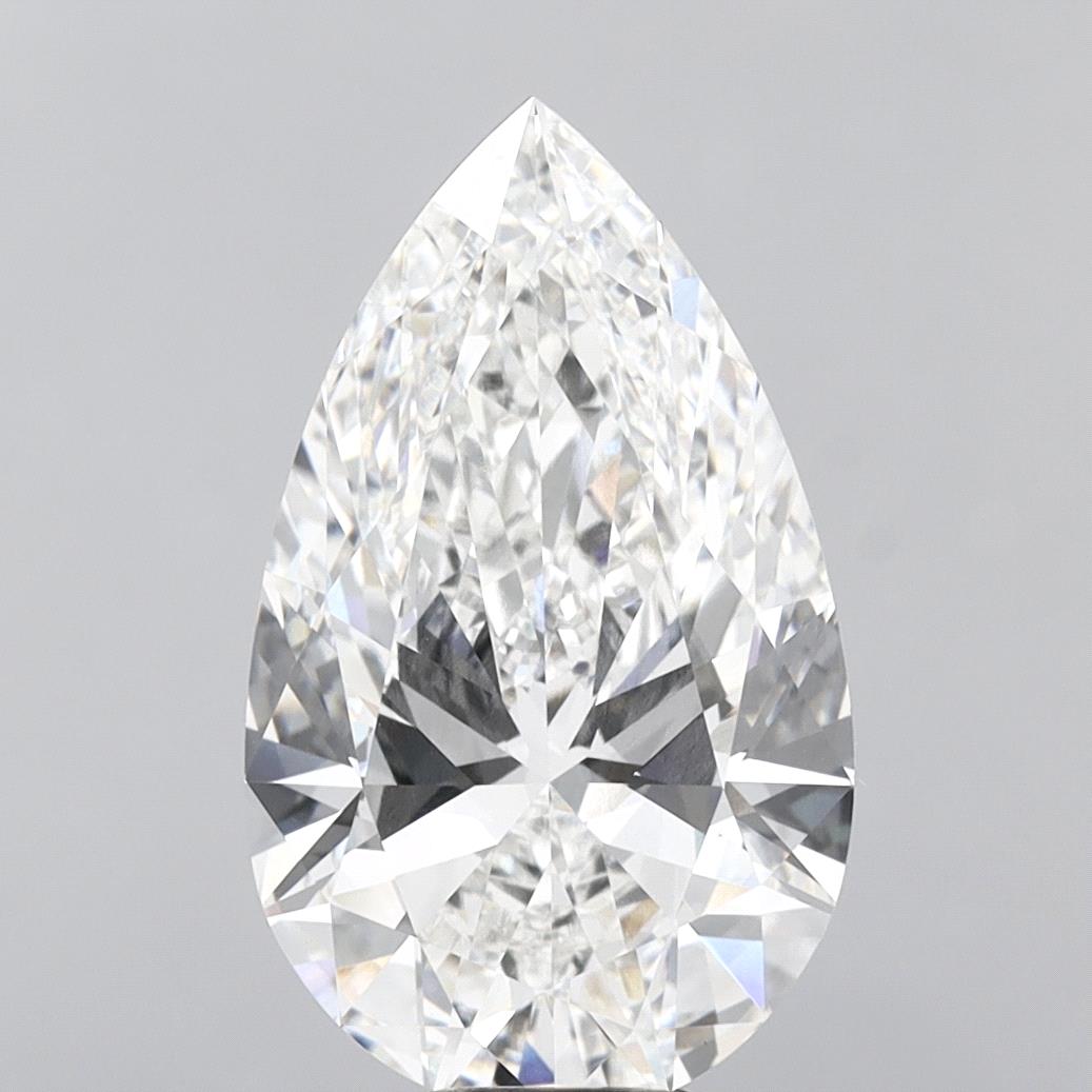 10.10 Carat PEAR Shape F Colour VVS2 Clarity  Cut - White Lab Diamond - 2579499