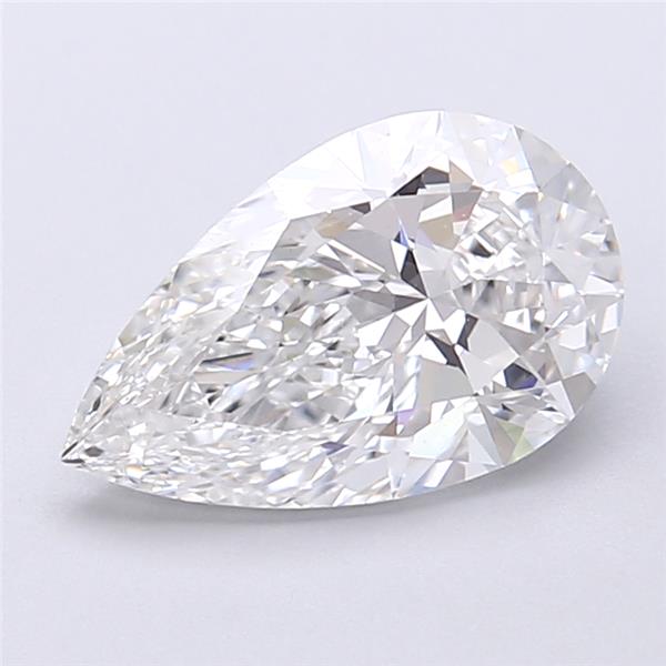 2.07ct Pear D VVS2 Lab-Grown Diamond