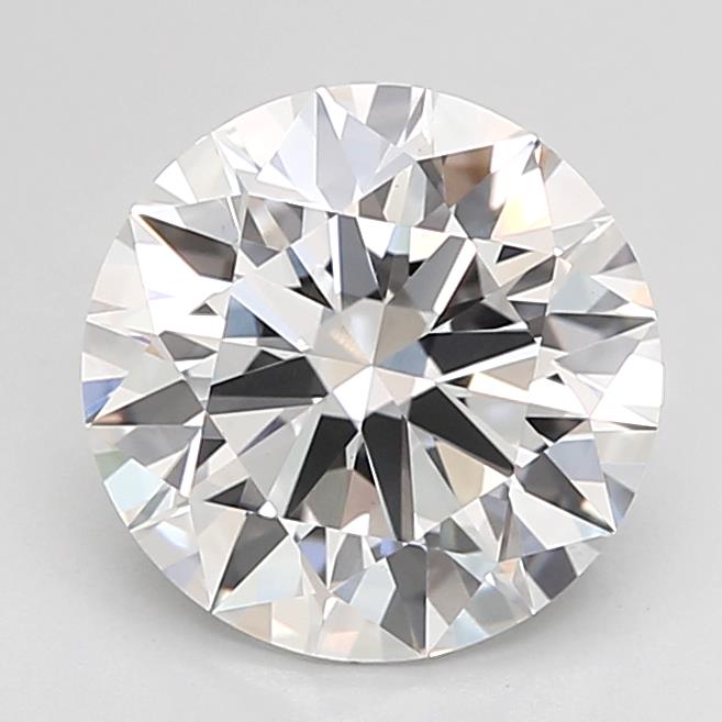 2.54ct Round D VVS2 Lab-Grown Diamond