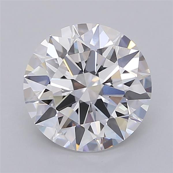 2.54ct Round D VVS2 Lab-Grown Diamond