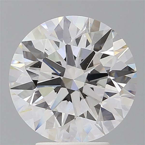 4.1ct Round E VVS2 Lab-Grown Diamond