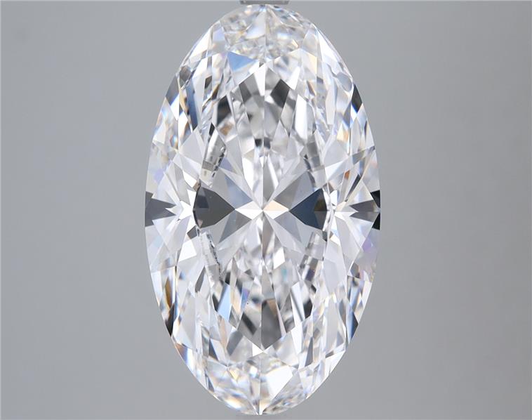 5.08ct Moval D VVS2 Lab-Grown Diamond