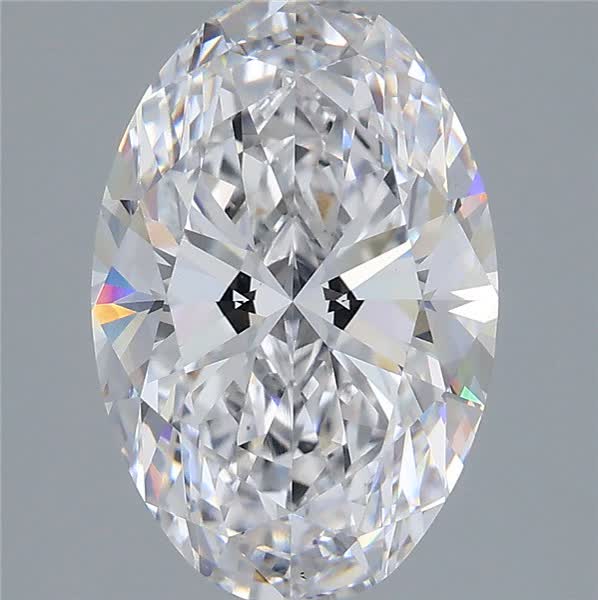 3.5ct Oval D VS1 Lab-Grown Diamond