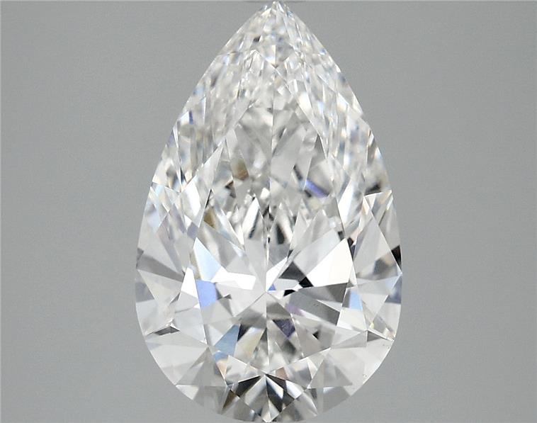 2.88ct Pear E VVS2 Lab-Grown Diamond