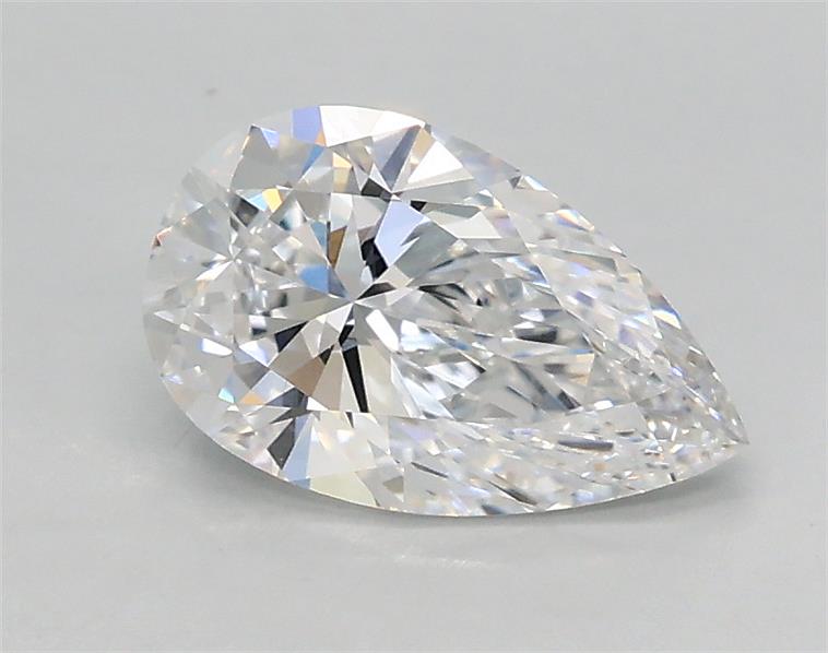 0.88ct Pear D IF Lab-Grown Diamond