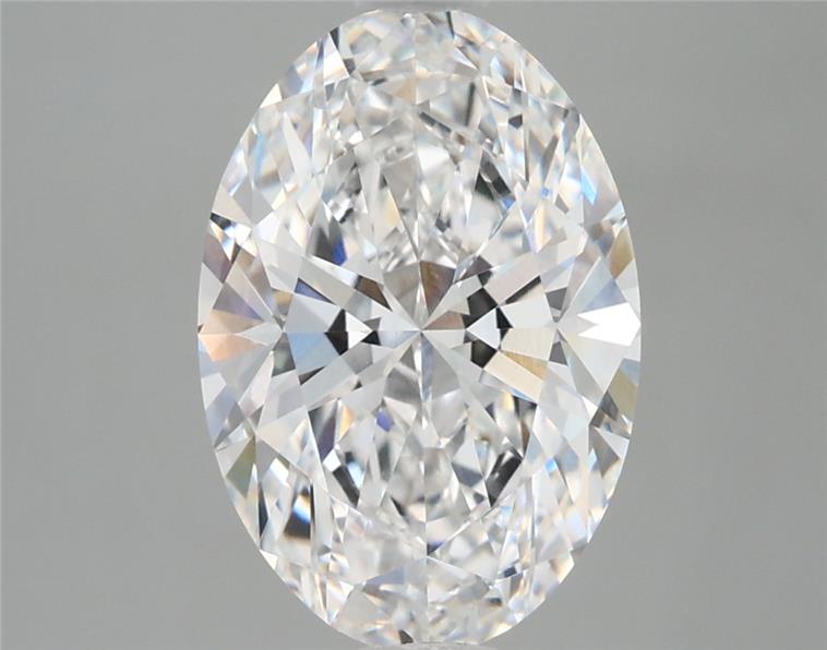 3.18ct Oval D IF Lab-Grown Diamond