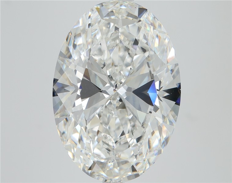 6.07ct Oval F VVS2 Lab-Grown Diamond