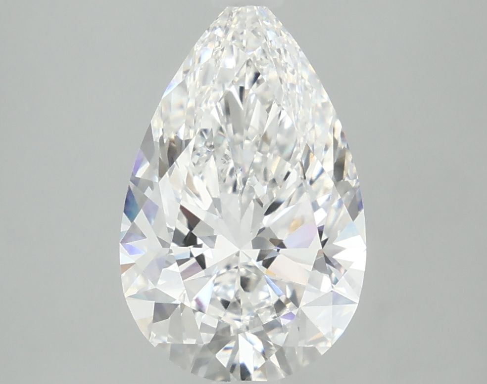 3.07ct Pear E VVS2 Lab-Grown Diamond