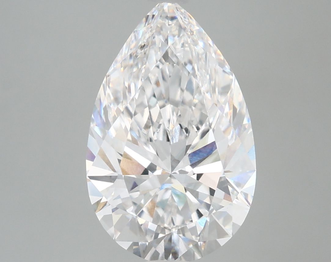 3.41ct Pear D VVS1 Lab-Grown Diamond