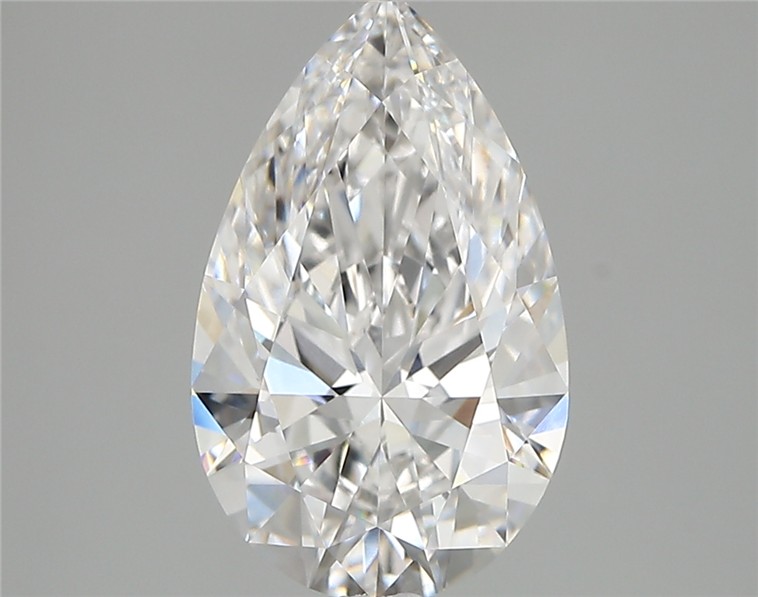 2.8ct Pear E VVS2 Lab-Grown Diamond