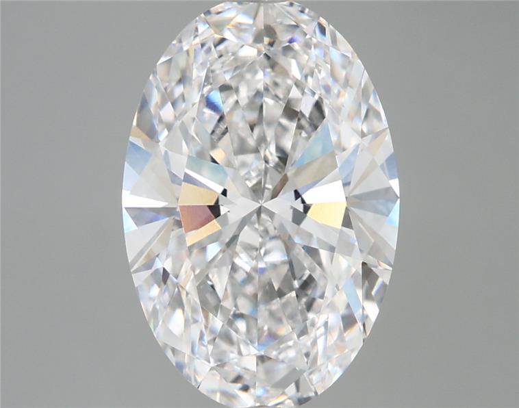 3.77ct Oval D FL Lab-Grown Diamond