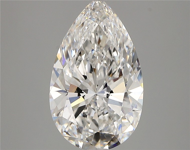 3.7ct Pear E VVS2 Lab-Grown Diamond