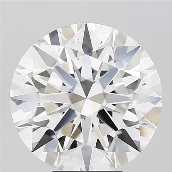 5.61ct Round F VS2 Lab-Grown Diamond