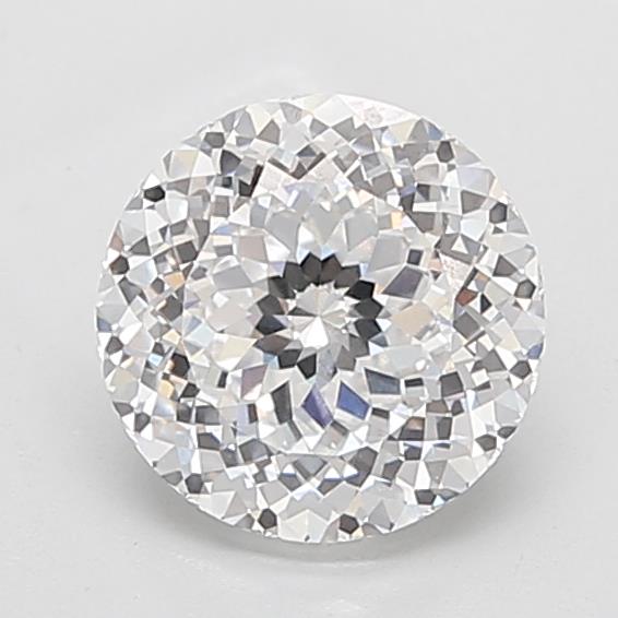 3.14ct Round D VVS2 Lab-Grown Diamond
