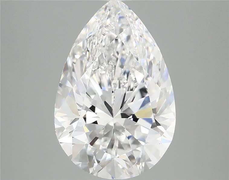 2.55ct Pear F VVS2 Lab-Grown Diamond