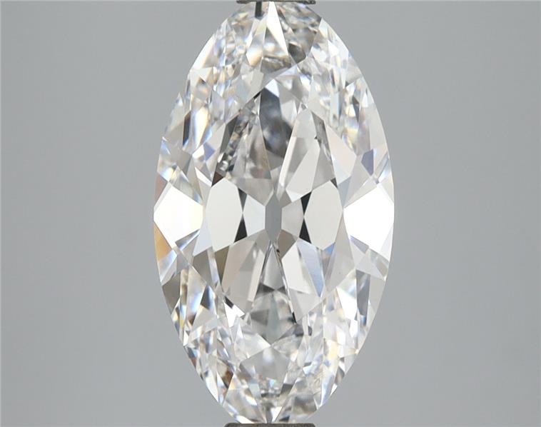 2.95ct Moval D VS1 Lab-Grown Diamond