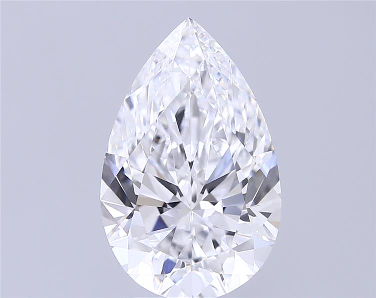 4.06ct Pear D VS1 Lab-Grown Diamond