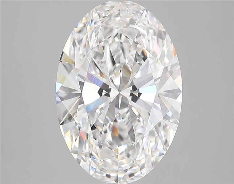 4.4ct Oval E FL Lab-Grown Diamond