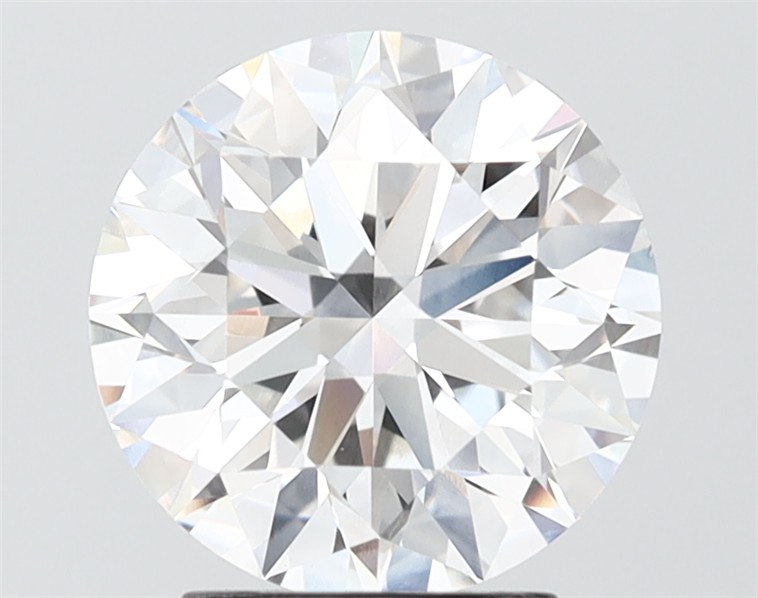 2.8ct Round F VVS2 Lab-Grown Diamond