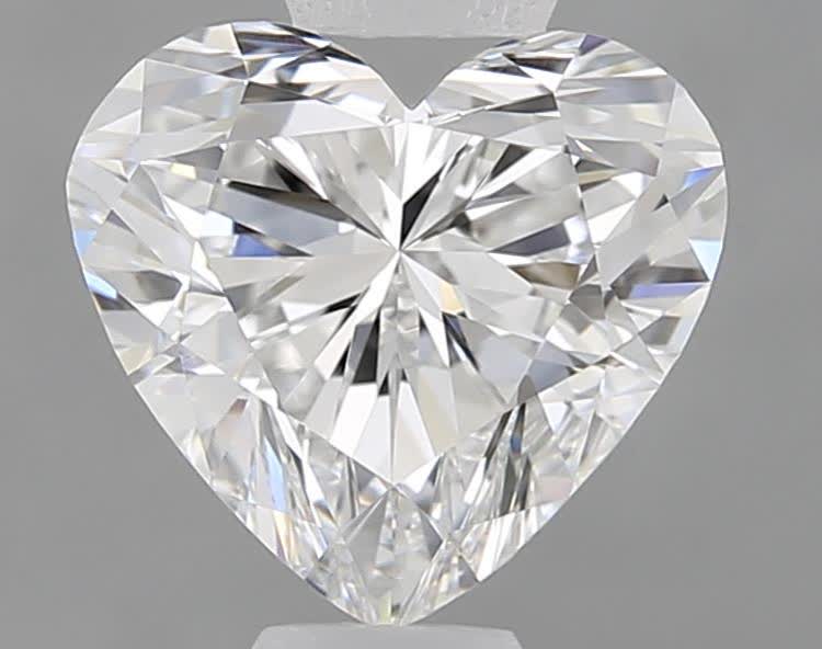 1.1ct Heart D VVS1 Lab-Grown Diamond