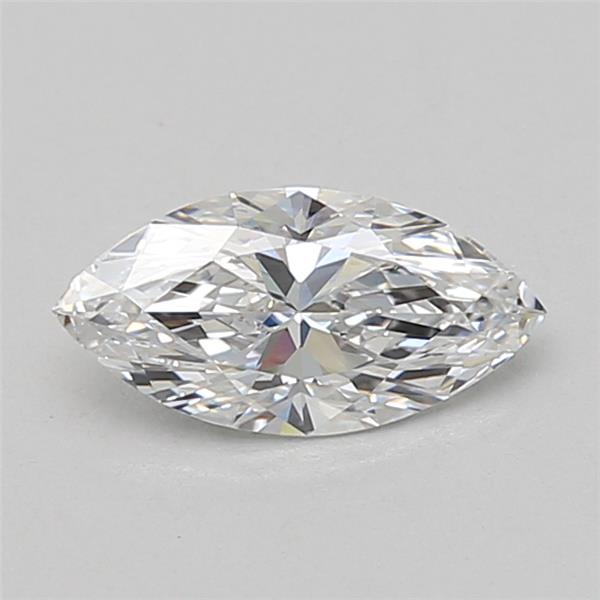 0.78ct Marquise D VVS2 Lab-Grown Diamond