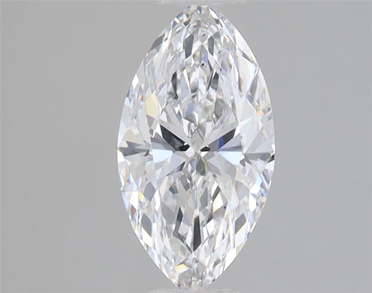0.87ct Marquise D VS2 Lab-Grown Diamond