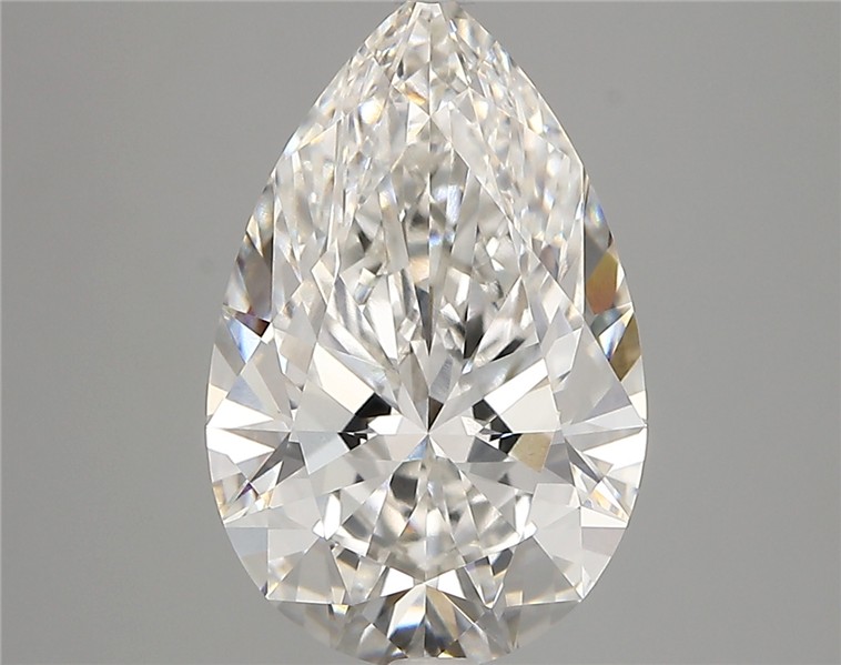 4.09ct Pear F VVS1 Lab-Grown Diamond