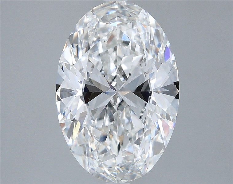 4.5ct Oval F VVS2 Lab-Grown Diamond