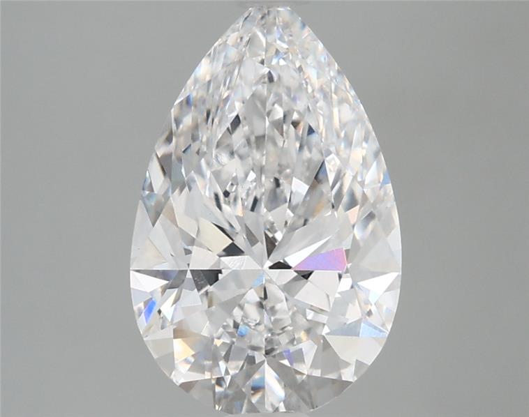 2.57ct Pear D VVS2 Lab-Grown Diamond