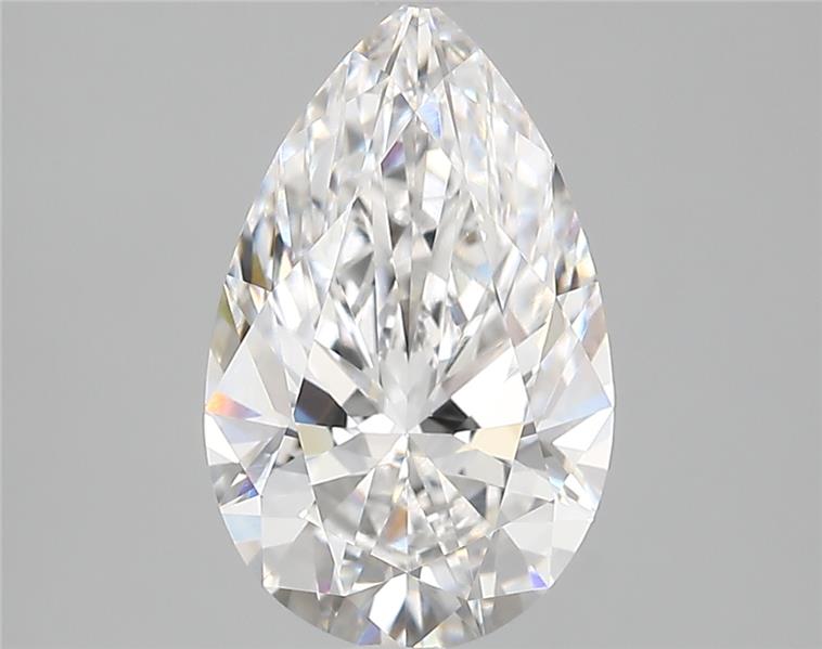 2.81ct Pear D VVS1 Lab-Grown Diamond