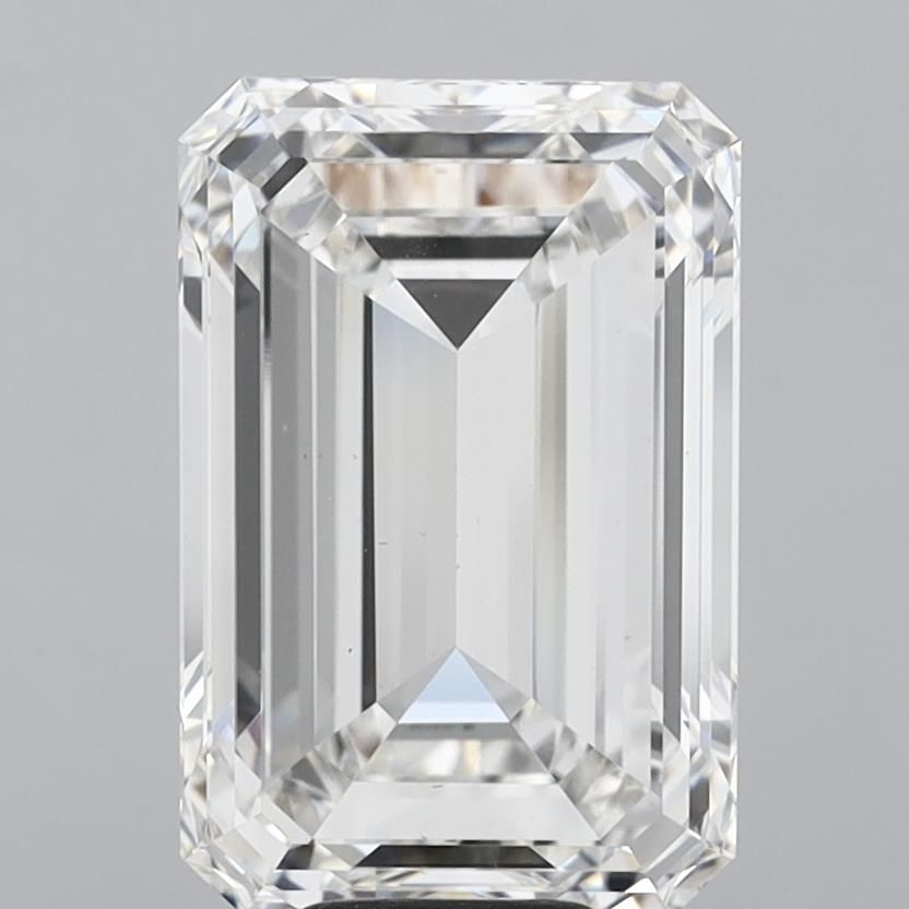 10.01 Carat EMERALD Shape F Colour VS1 Clarity  Cut - White Lab Diamond - 2445889