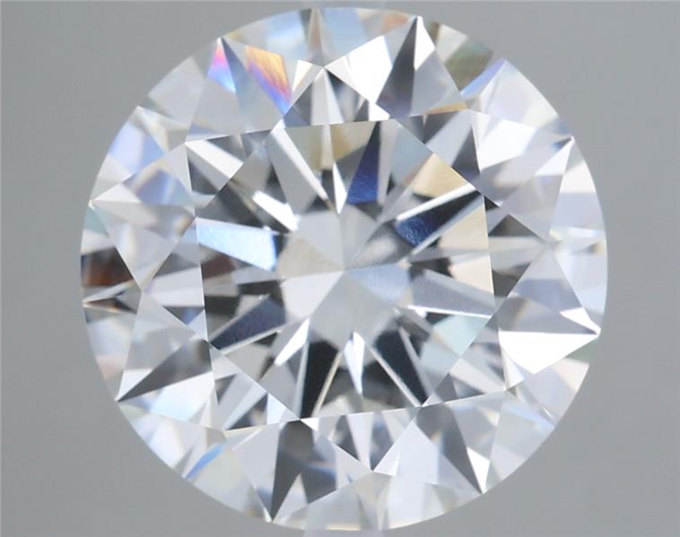 7.03ct Round F VVS2 Lab-Grown Diamond