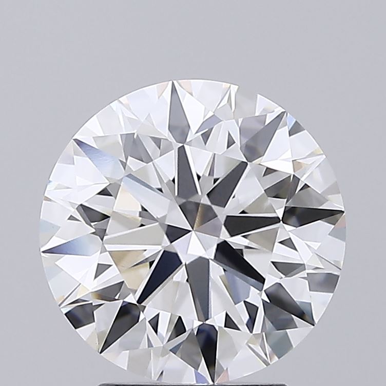 3.3ct Round F VVS2 Lab-Grown Diamond