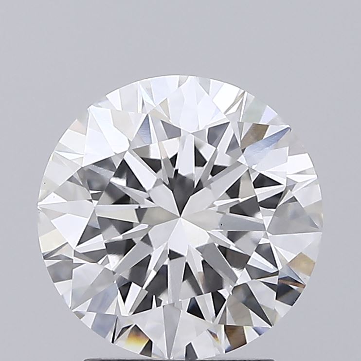 2.53ct Round F VVS2 Lab-Grown Diamond