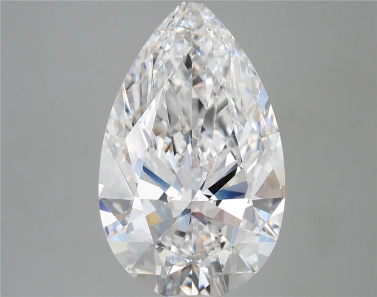 4.25ct Pear D VVS2 Lab-Grown Diamond