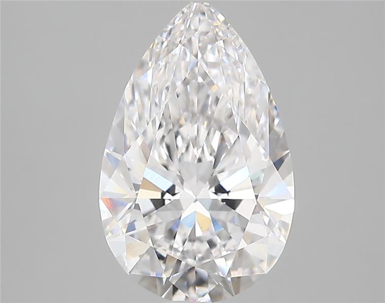2.87ct Pear D VVS2 Lab-Grown Diamond