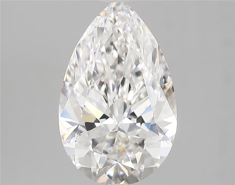 2.76ct Pear E VVS2 Lab-Grown Diamond
