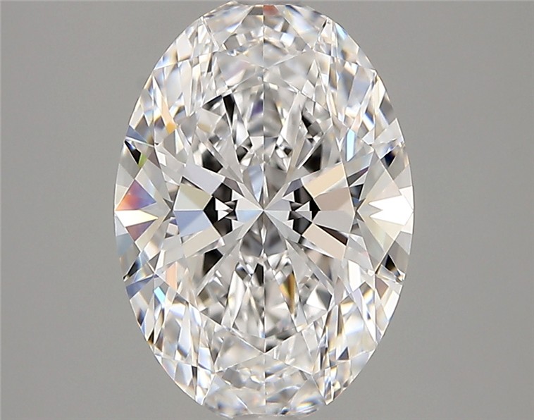 3.01ct Oval D FL Lab-Grown Diamond