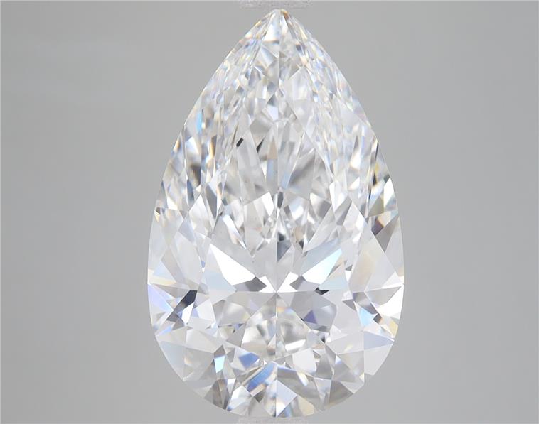 6.06ct Pear E VVS2 Lab-Grown Diamond
